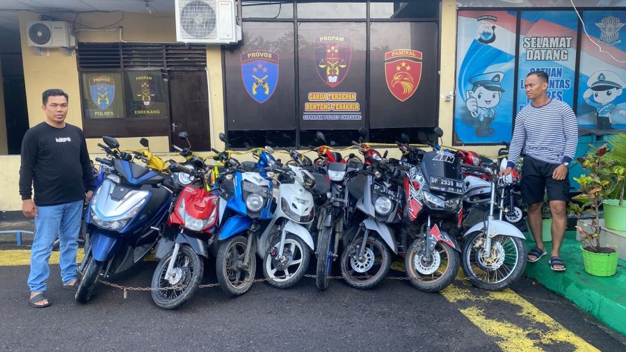 Satlantas Polres Enrekang Hentikan Balap Liar Di Kotu