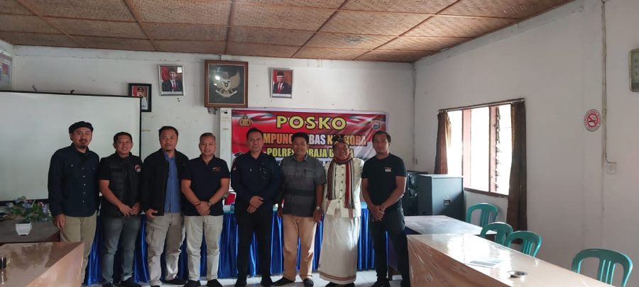 Satresnarkoba Polres Toraja Utara Terima Tim Verifikasi Lanjutan Perlombaan Kampung Tangguh Bebas Narkoba