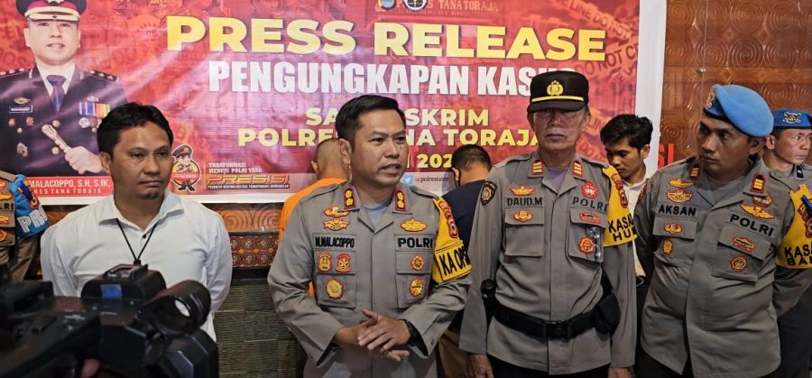 Kapolres Tana Toraja Release Pengungkapan Kasus Kekerasan Seksual Yang