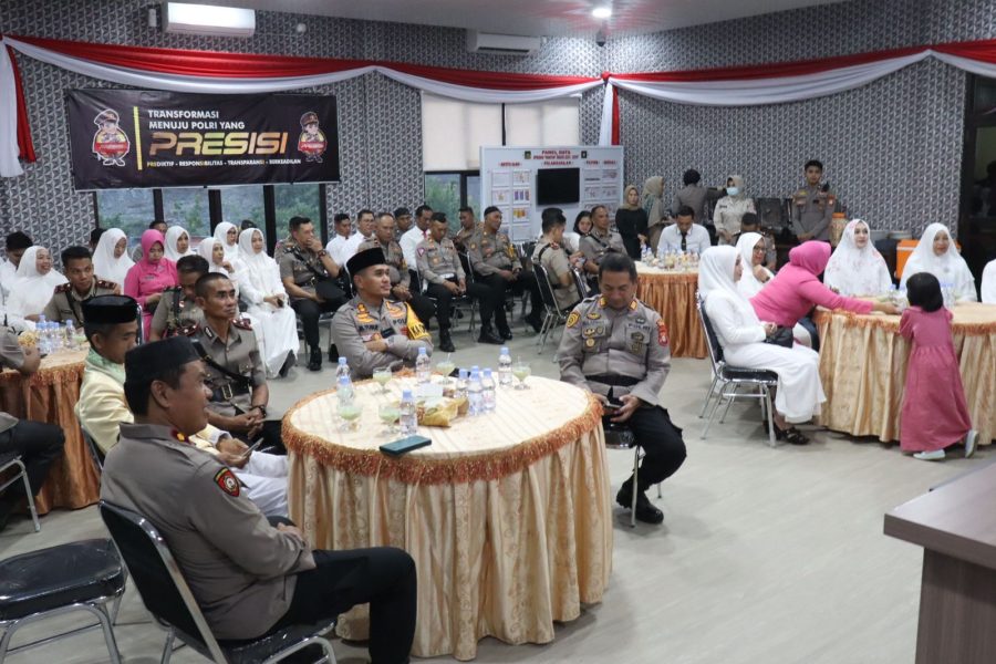 KENAL PAMIT DIRANGKAIKAN BUKA BERSAMA DI POLRES SOPPENG