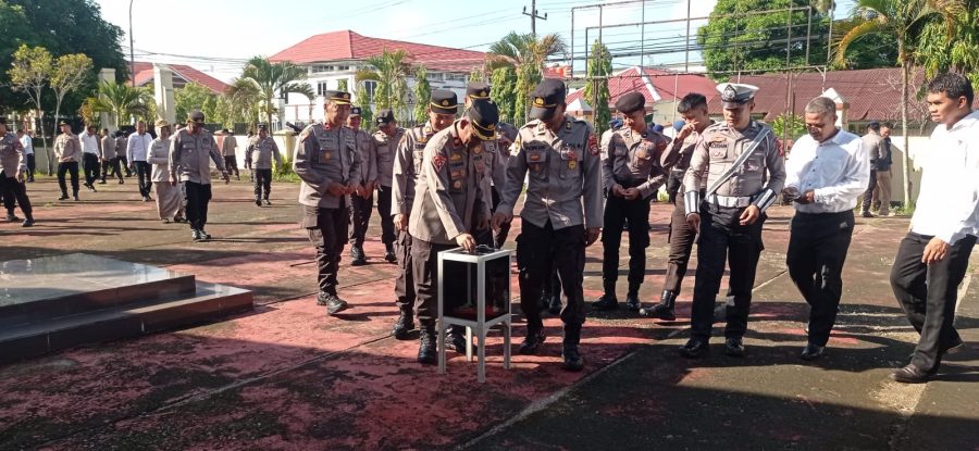 Berbagi Kebaikan Polres Sinjai, Kotak Amal Meringankan Beban Sesama