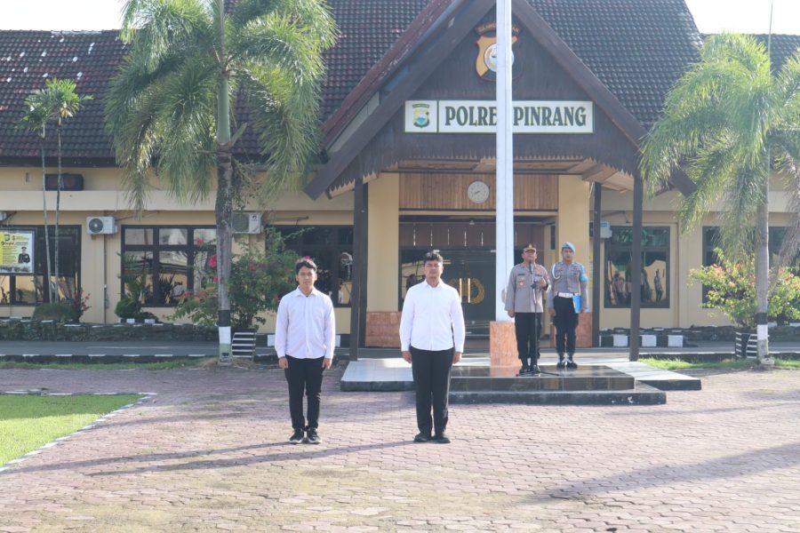 Pimpin Apel Pagi Jam Pimpinan, Kapolres Pinrang Apresiasi Personelnya