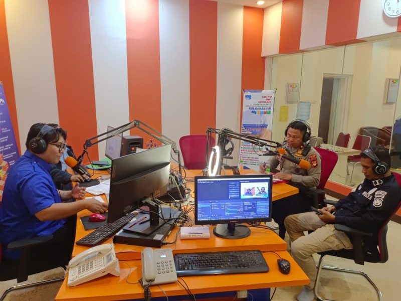 Sambut Idul Adha 1445 Hijriah, Polres Gowa Gelar Talk Show di RRI Makassar