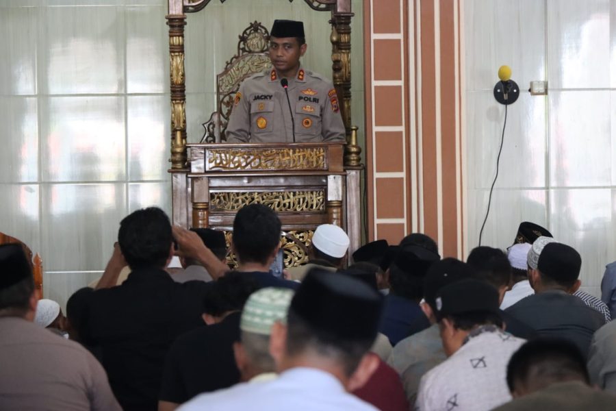 Guna menjaga situasi Kamtibmas agar tetap kondusif, jajaran Polres Bantaeng melaksanakan kegiatan Assiama Presisi Safari Kamtibmas