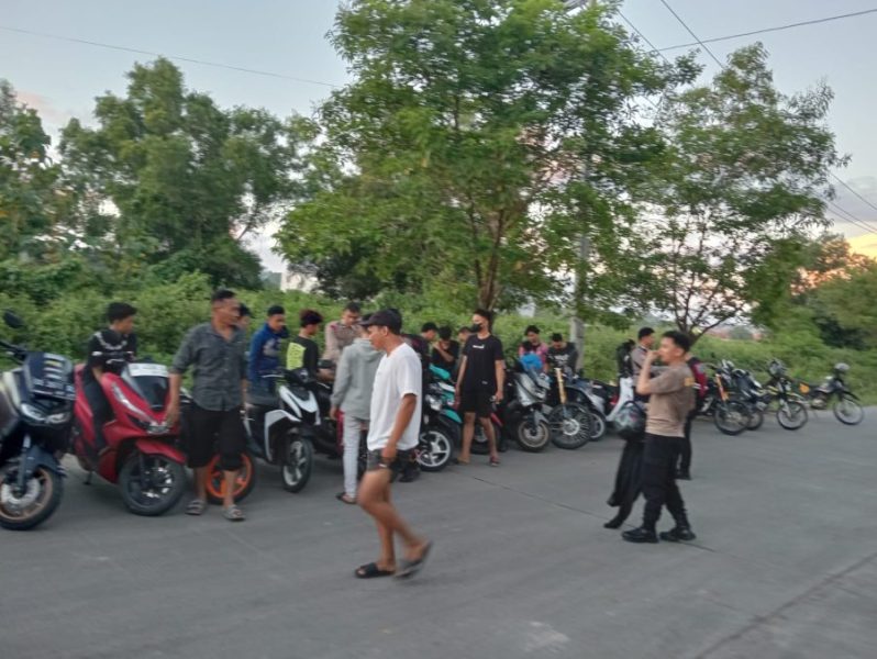 Resahkan Warga Maros, Polisi Amankan Belasan Motor Freestyle dan Balap Liar