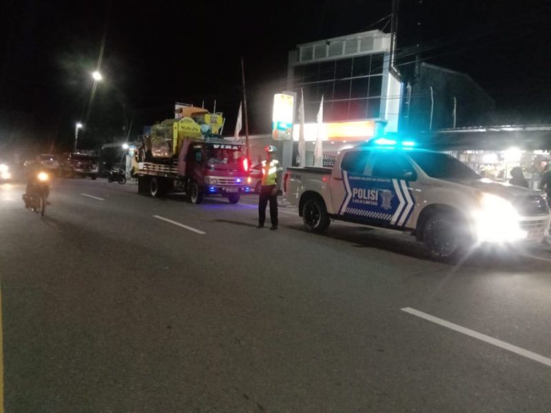 Patroli Blue Light Polres Luwu Utara: Langkah Antisipasi Terhadap Gangguan Kamtibmas