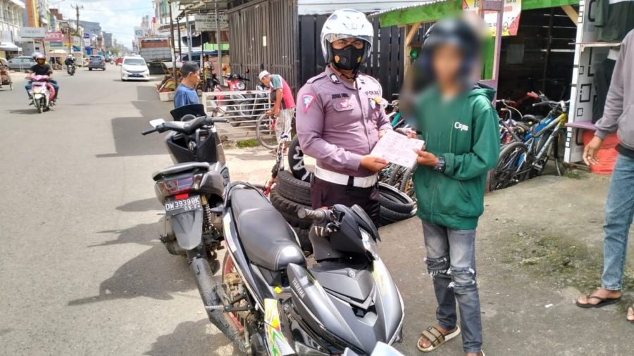 Satlantas Polres Bone Intensifkan Tindak Pelanggar Lalu Lintas