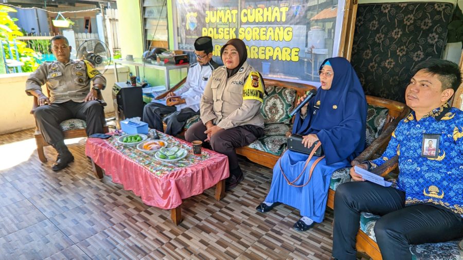 Jumat Curhat Polsek Soreang, Terima Informasi Pesta Miras dan Hilangnya Penutup Gorong Aliran Air