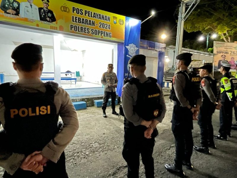 Personil Polres Soppeng melaksanakan apel siaga on call yang guna mengantisipasi berbagai macam tindak kejahatan dan gangguan Kamtibmas di wilayah Hukum Polres Soppeng
