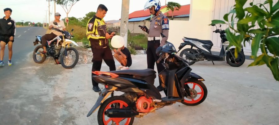 Resahkan Warga Jeneponto, Polisi Amankan Motor Freestyle dan Balap Liar