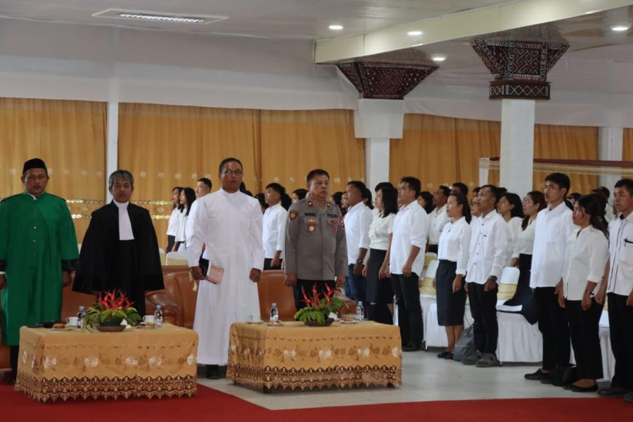 Wujudkan Pilkada 2024 Aman dan Lancar, Wakapolres Toraja Utara Hadiri Pelantikan dan Bimtek PPS