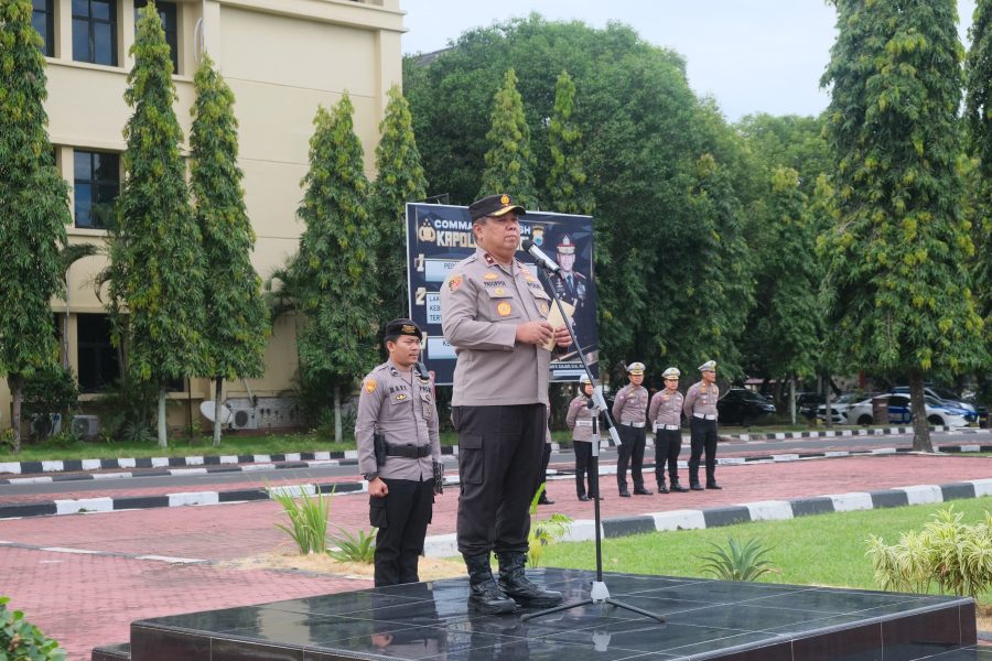 Wakapolda Sulsel Pimpin Penerimaan Personel BKO KTT World Water Forum Ke-10 Tahun 2024