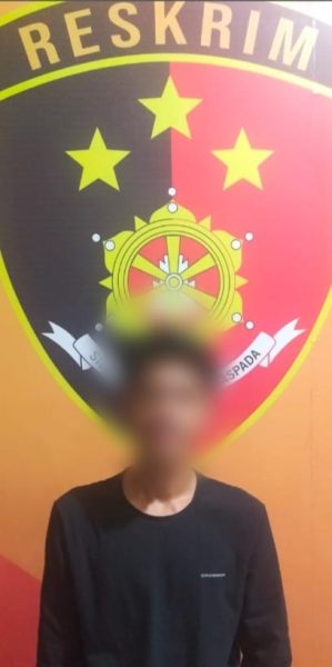 Unit Reskrim Polsek Wara Selatan Polres Palopo mengamankan pelaku penganiayaan