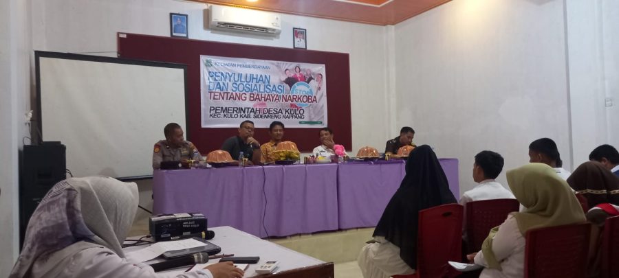 KBO Sat Narkoba Polres Sidrap Beri Sosialisasi dan Penyuluhan Narkoba ke Masyarakat Kulo