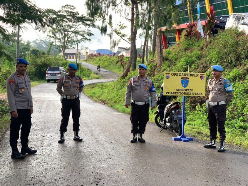 Kembali Gelar Gaktiblin, Sipropam Polres Toraja Utara Periksa Kenderaan dan Kelengkapan Berkendara Personel