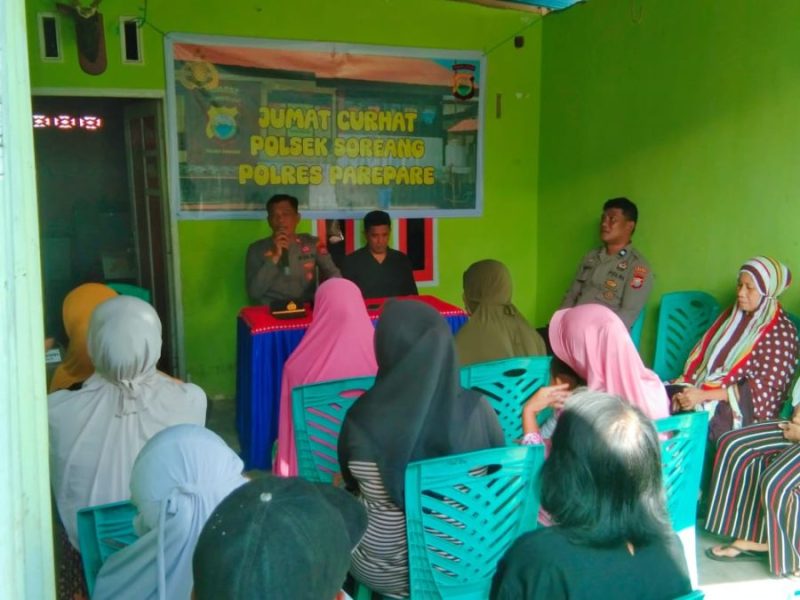 Jumat Curhat Polsek Soreang, Warga Kembali Berharap Adanya Penanganan Gorong – Gorong Saluran Air