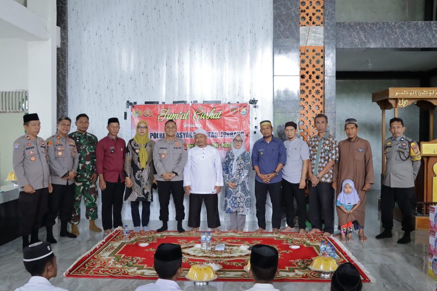 KAPOLRES PINRANG GELAR JUMAT CURHAT DI PONDOK PESANTREN HIDAYATULLAH