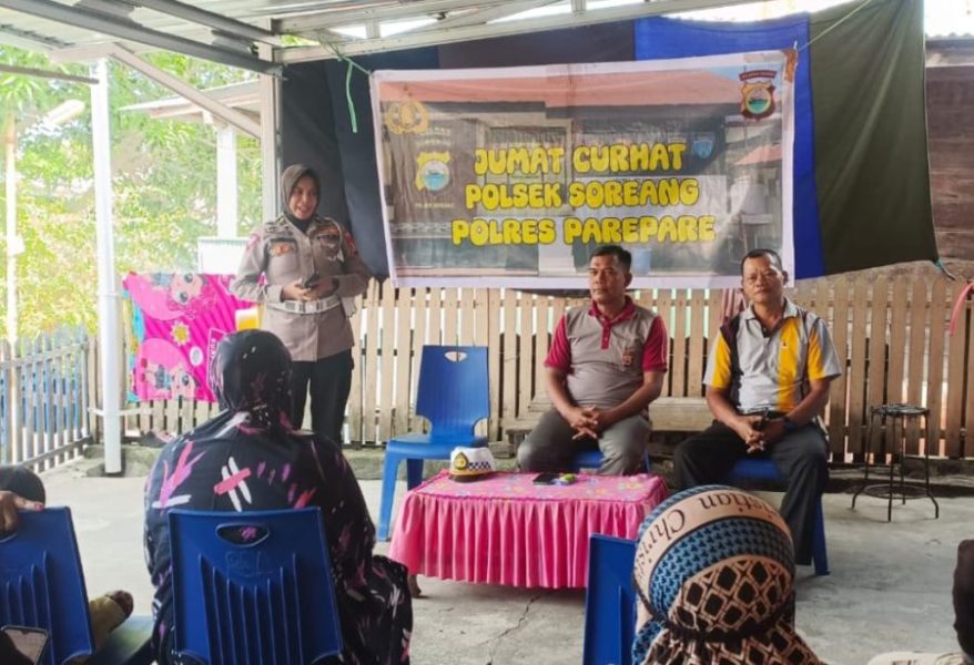 Sat Lantas Tebar Etika Berlalu Lintas Di Jumat Curhat, Kapolsek Soreang : Sangat Perlu Diketahui Masyarakat