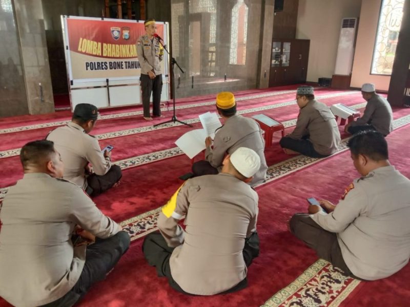 Lomba Bhabinkamtibmas Terbaik 2024: Polres Bone Gelar Kompetisi Antar Polsek