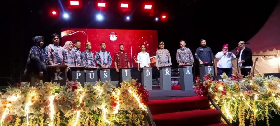 Kehadiran Kabag Ops Polres Sidrap dalam Peluncuran Pilkada, Tanda Komitmen terhadap Pilkada Damai
