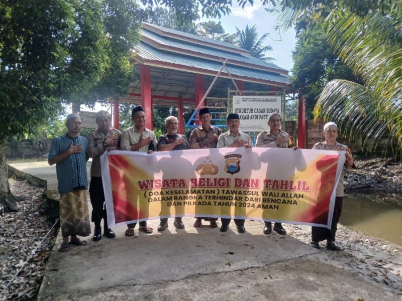 Kapolres Palopo beserta rombongan melaksanakan serangkaian kegiatan yang sarat makna dan kebaikan