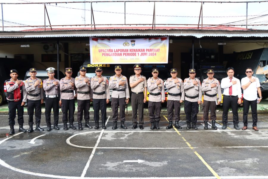 Kanit Binmas Polsek Wara Utara mendapatkan kenaikan pangkat dari Aiptu ke Ipda