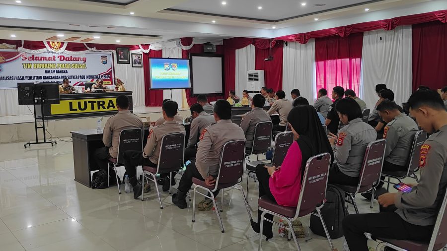 Wakapolres Luwu Utara Terima Kunjungan Tim Birorena Polda Sulsel untuk Sosialisasi Hasil Penelitian RKA Satker Pagu Indikatif T.A 2025