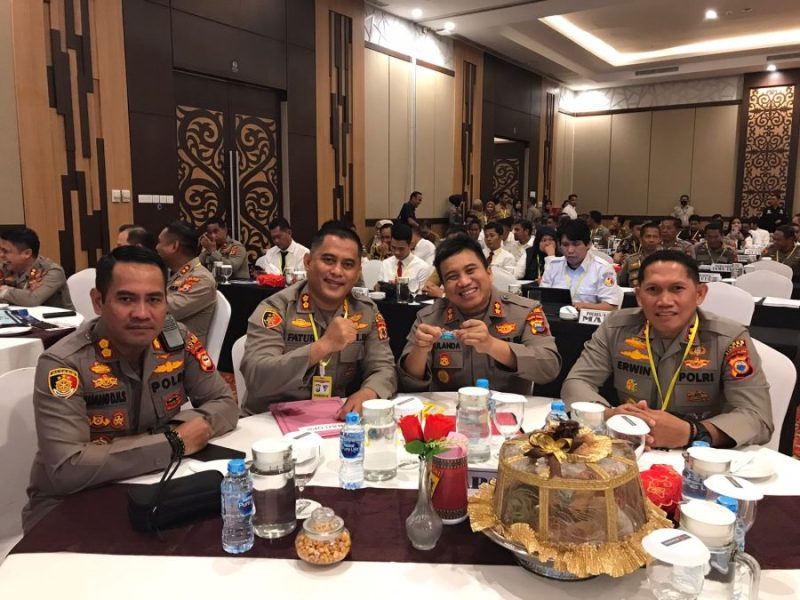 Dipimpin Irwasda Polda Sulsel, Kapolres Bersama Inkait Kab. Sidrap Hadiri Rakor Awal Pengamanan Pilkada