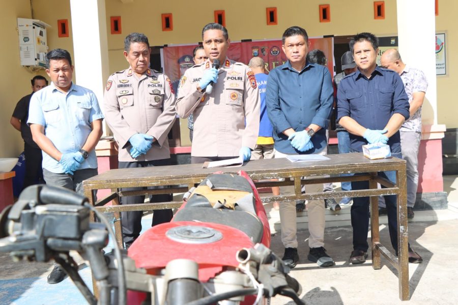 Residivis Pencurian Mobil tersangka HBO Akhirnya diAmankan Sat Reskrim Polres Bantaeng,Ini Ungkapan Kapolres Bantaeng Dalam Pres Release