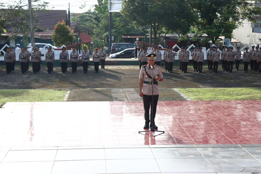 Jelang Hari Bhayangkara ke-78, Polres Palopo berziarah ke Makam Pahlawan