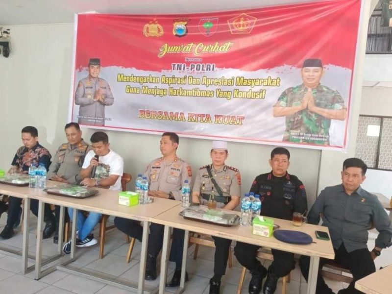 Warkop Arnum Jadi Lokasi Kegiatan Jumat Curhat Polda Sulsel