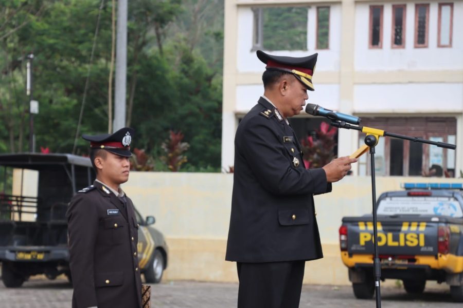 Jadikan Pancasila Sebagai Pemersatu Bangsa, Polres Toraja Utara Gelar Upacara Peringati Hari Lahir Pancasila