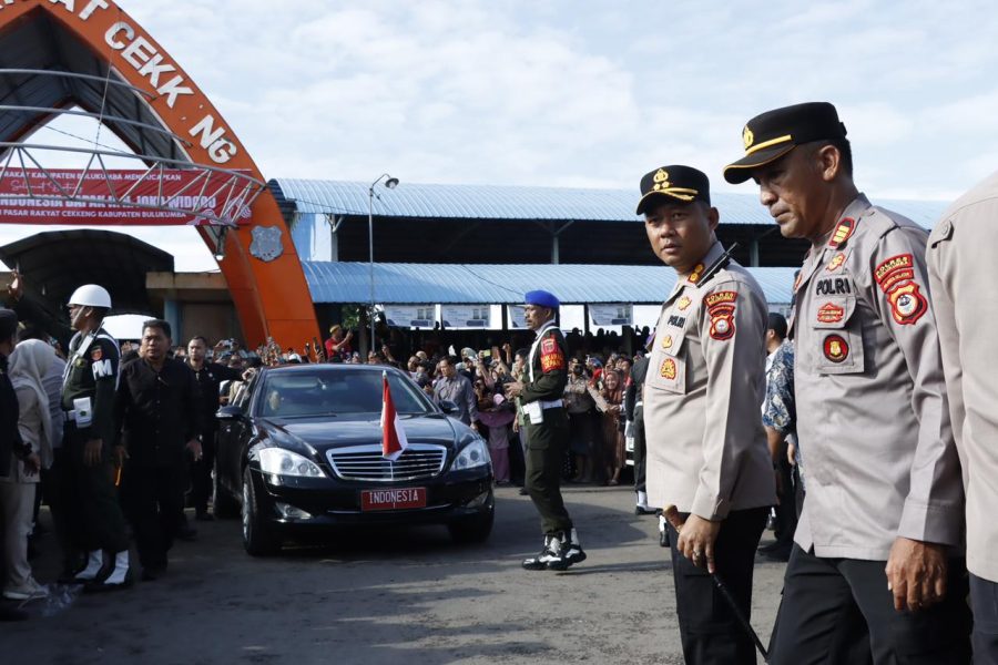 Amankan Kunjungan Presiden Jokowi, Polres Bulukumba Turunkan 247 Personel