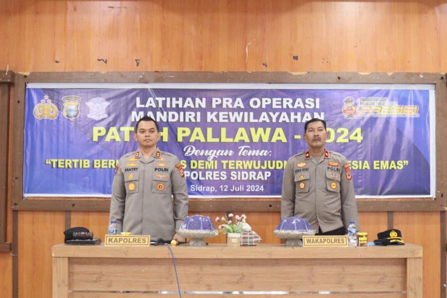 Kapolres Sidrap Baru, AKBP Dr. Fantry Taherong Fokus pada Operasi Patuh dan Keselamatan Jalan Raya