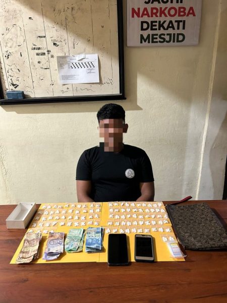 Sat Resnarkoba Polres Palopo Tangkap AR, Pengedar Obat Daftar G di Jl. Dr. Ratulangi