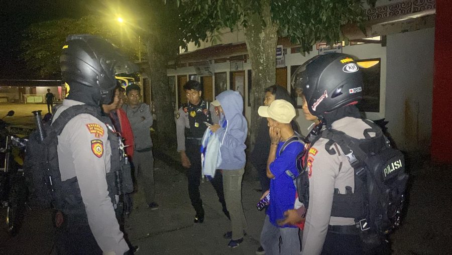 Patroli Sat Samapta Polres Tator, Jaga kamtibmas tetap kondusif