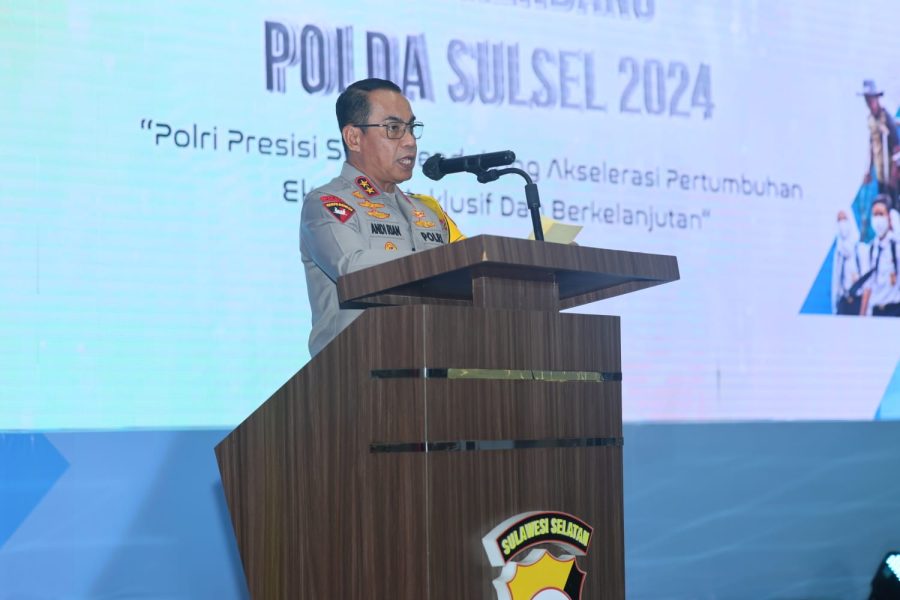 Kapolda Sulsel Secara Resmi Membuka Musrenbang Polda Sulawesi Selatatan 2024