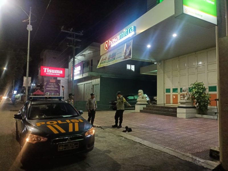 Polres Sidrap bersama Jajaran Polsek Intensifkan Patroli Blue Light, Ciptakan Rasa Aman Masyarakat