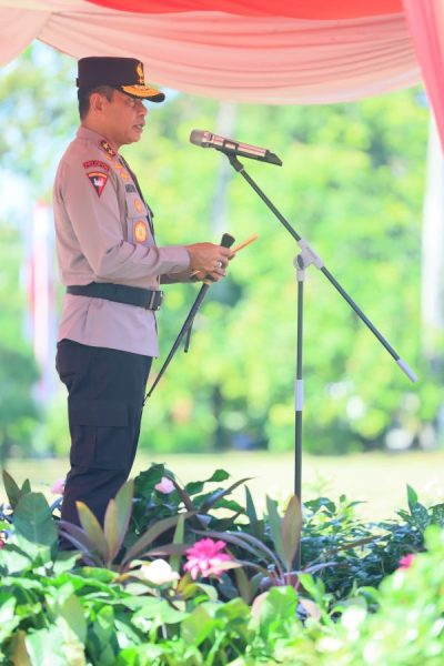Kapolda Sulsel Pimpin Apel Gelar Pasukan Operasi Mantap Praja Pallawa 2024-2025