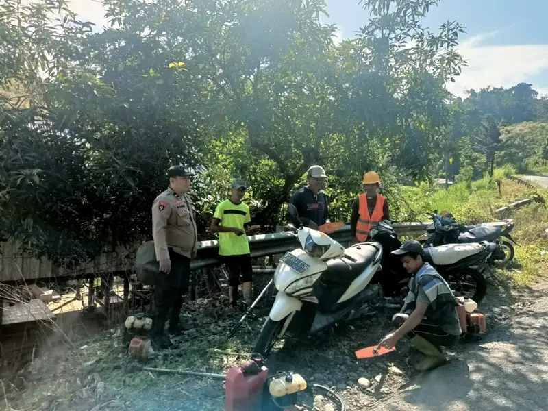 Kamtibmas Kondusif, Polsek Cendana  Laksanakan Cooling System Rutin