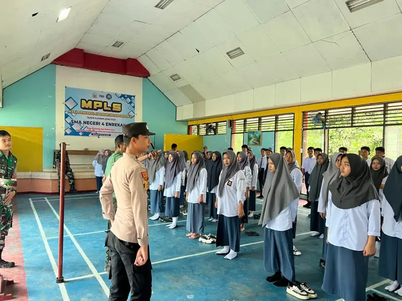 Polsek Maiwa Bersama Koramil Maiwa Seleksi Calon Anggota Paskibraka Tingkat Kecamatan