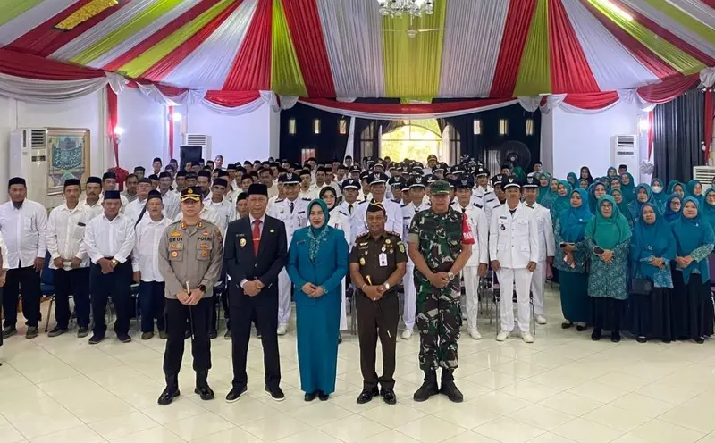 Kapolres Enrekang Hadiri Pengukuhan 52 Kepala Desa, Yang Mendapatkan Perpanjangan Masa Jabatan