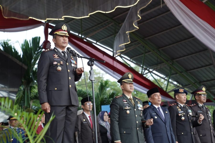 Upacara Hari Bhayangkara Ke 78, Begini Amanat Kapolres Parepare