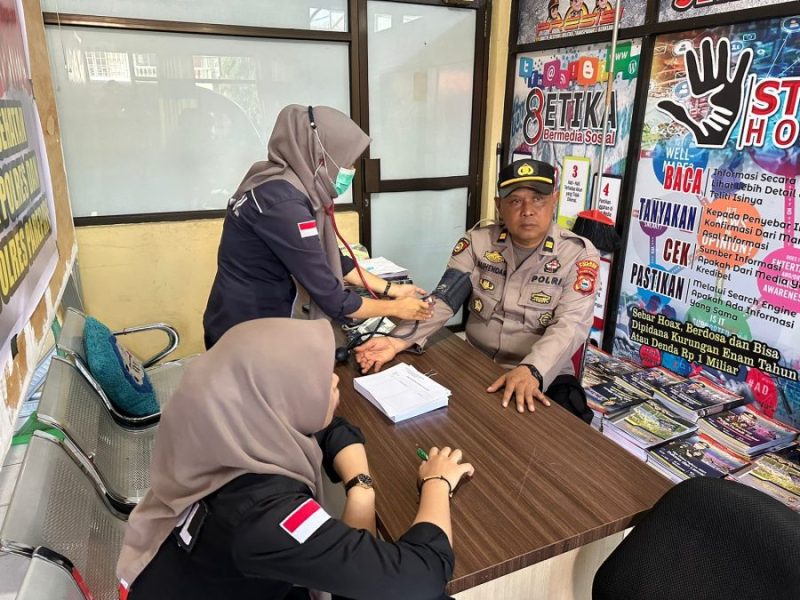Pemeriksaan Kesehatan Berkala, Cara Deteksi Kondisi Terkini Personil Polres Parepare