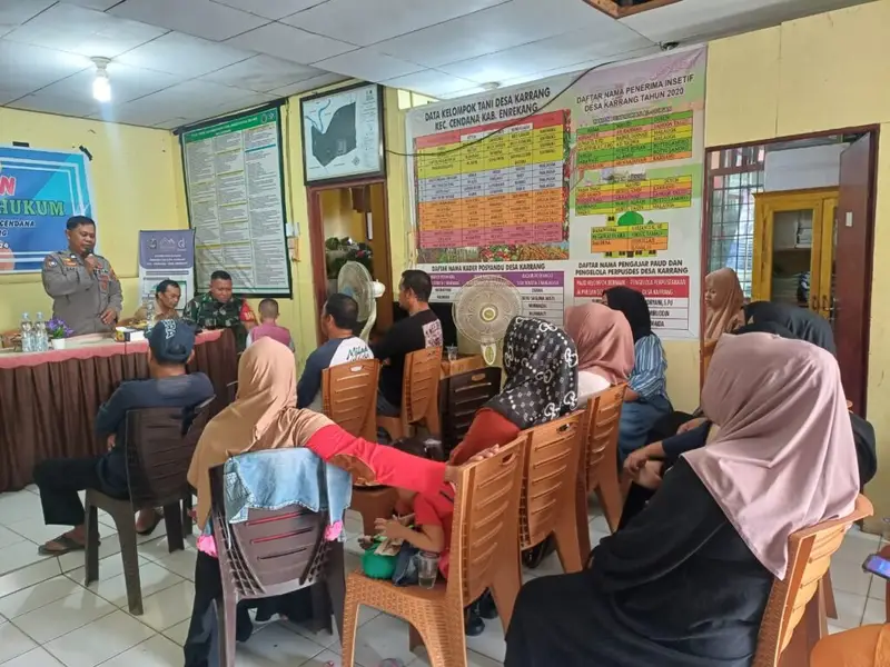 Wujudkan Cooling System Pilkada 2024, Sat Binmas Polres Enrekang Lakukan Binluh Untuk Menjaga Situasi Kamtibmas