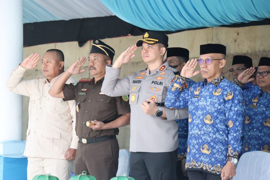Kapolres Sidrap Dorong Semangat Persatuan dalam Upacara Integrasi Nasional di SKPD