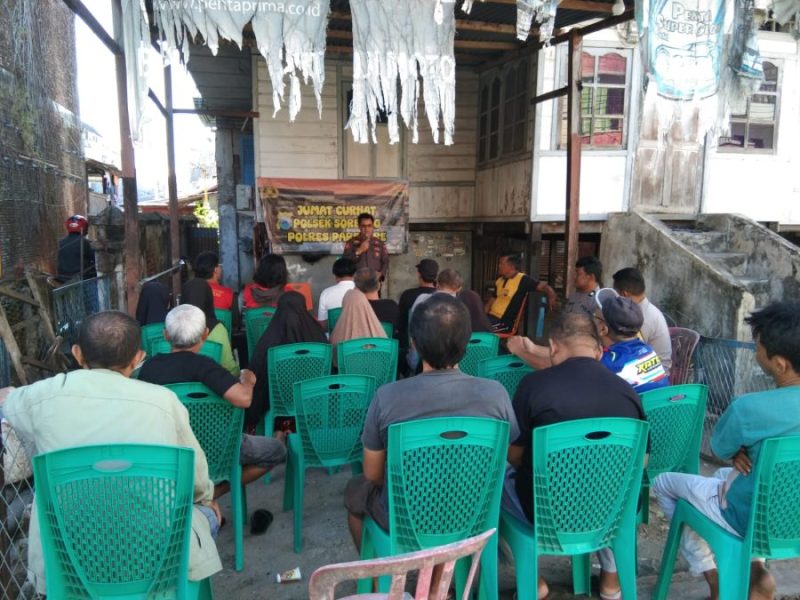 Jumat Curhat Bersama Warga Ujung Lare, Kapolsek Soreang Serap Permasalahan ini !!!