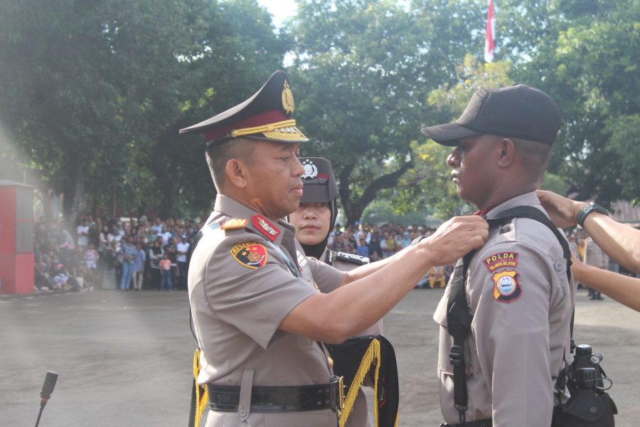 Wakapolda Sulsel Pimpin Upacara Pembukaan Pendidikan Pembentukan Bintara Polri Gel.II T.A. 2024