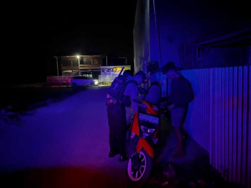 Patroli Biru, Langkah Proaktif Polres Sidrap Jaga Keamanan Warga
