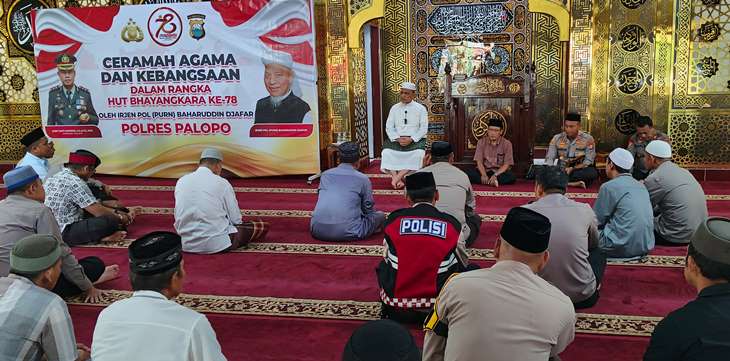 Gelar Ceramah Agama Kebangsaan, Kapolres Palopo : Perbanyak Amalan di Bulan dzulhijah